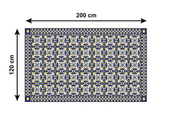 Autocolant-podea-model-decorativ-albastru-galben-rola-0-3727