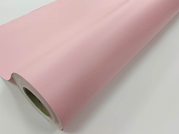 Autocolant roz deschis mat, X-Film Light Pink 3648, lățime 126 cm, racletă de aplicare inclusă la fiecare comandă