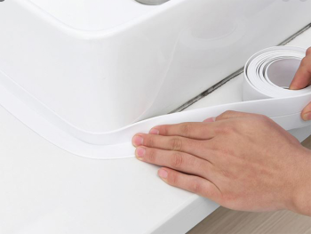 Bandă etanşare autoadezivă cadă sau chiuveta, Folina ETF12, albă, rolă de 6 cm x 3,3 m Banda-de-etansare-alba-6cm-latime-ETF12-5148