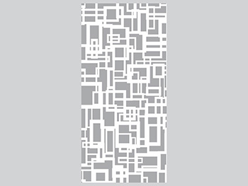 Folie sablare Cubism, Folina, model geometric gri, pentru uşi din sticlă, rolă de 100x210 cm Cubism1-simulare-6689