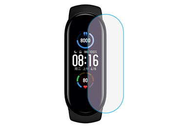 Folie de protecție ceas smartwatch Xiaomi Mi Band 5 - set 3 bucăți