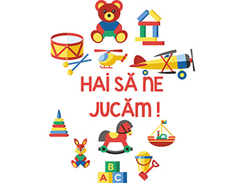 Sticker Hai să ne jucăm, Folina, pentru copii, multicolor, planșă mare de 95x92 cm, racletă de aplicare inclusă