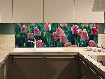 Autocolant perete Lalele, Folina, 200x80cm