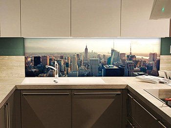 Autocolant perete New York, Folina, peisaj urban, rolă de 200x80cm