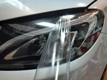 Folie protecție vopsea și faruri auto, Oraguard 270G, transparentă, 140 cm lățime