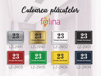 Plăcuță adresă model clasic, din bond sau acril cu 8 variante de culori, cu text personalizat Placuta-adresa-model-clasic-bond-opt-8-variante-de-culori-text-personalizat-s1-7965