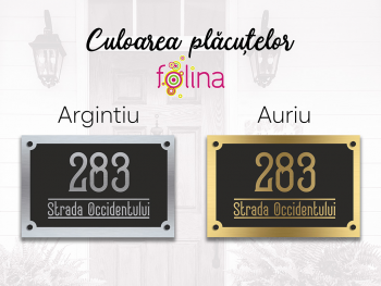 Plăcuţă adresă model contemporan, din bond argintiu sau auriu, cu text personalizat Placuta-adresa-model-contemporan-din-bond-argintiu-sau-auriu-s1-9939