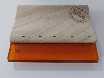Racletă profesională din lemn cu cap din silicon tare, Folina, dimensiune 12x15 cm Racleta-din-lemn-cu-cap-din-silicont-tare-RACWOOD12-1-2833