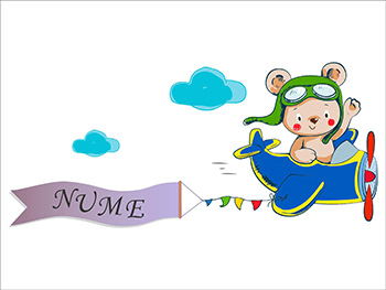 sticker-avion-cu-banner-nume-copil-7083