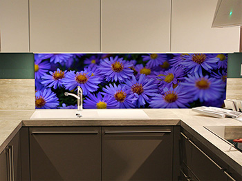 Autocolant perete Violete, 200x80cm