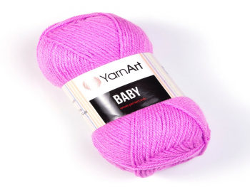 Fir textil Yarn Art Baby roz 635, pentru tricotat