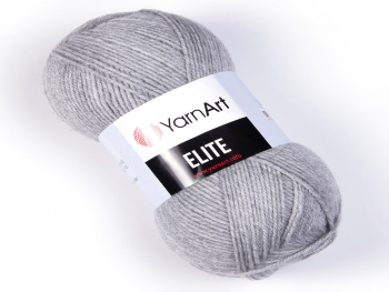 Fir textil Yarn Art Elite gri 804, pentru tricotat