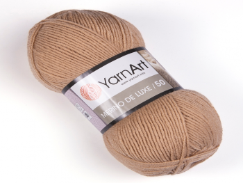 Fir textil Yarn Art Merino De Luxe bej 511, pentru tricotat