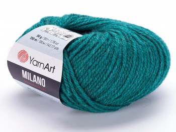 Fir textil Yarn Art Milano verde 873, pentru tricotat