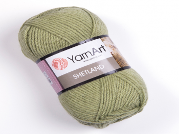 Fir textil Yarn Art Shetland vernil 525, pentru tricotat
