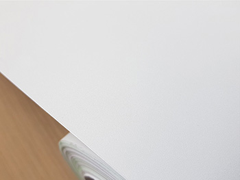 Autocolant alb Glitter Mat, Folina, cu sclipici, 152 cm lăţime