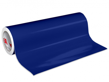 Autocolant albastru cobalt lucios Oracal 641G Economy Cal, Cobalt Blue 065, rolă 63 cm x 3 m, racletă de aplicare inclusă