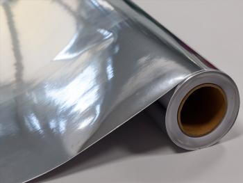 Autocolant argintiu, Folina, cu efect metalic lucios, rolă de 75x300cm