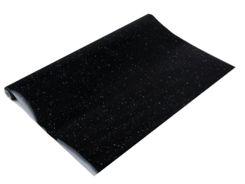 Autocolant mobilă, d-c-fix, imitaţie granit negru cu aspect lucios, rolă de 67 cm x 5 metri, cu racleta si cutter