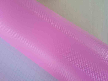 Autocolant roz mat carbon 3D, Folina, cu tehnologie de eliminare bule aer, rolă de 152x100 cm