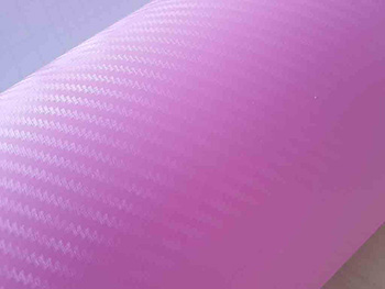 Autocolant roz mat carbon 3D, Folina, cu tehnologie de eliminare bule aer, rolă de 152x200 cm autocolant-carbon-3d-roz-5189