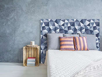 Autocolant decorativ Trendyline Triango, d-c-fix, model geometric albastru, rola de 67x150 cm autocolant-decorativ-lucios-trendyline-triango-67-150-cm-4168