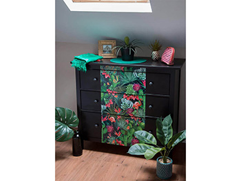 Autocolant decorativ Cintia, d-c-fix, imprimeu exotic, multicolor, 45 x 150 cm autocolant-decorativ-cintia-5530