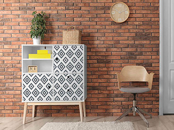 Autocolant decorativ Trendyline Nalo, d-c-fix, imprimeu romburi gri, aspect lucios, 67x150 cm autocolant-decorativ-lucios-trendyline-nalo-67-150-cm-2825