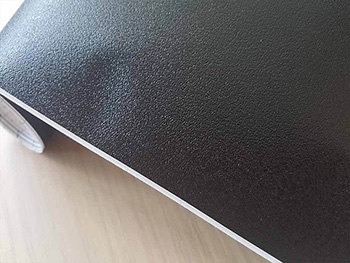 Autocolant negru mat Pixel, Alkor, textură granulată, rola de 45x100 cm