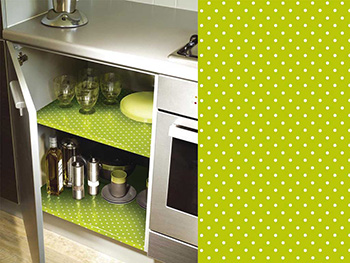 Autocolant decorativ Petersen, d-c-fix, imprimeu buline, verde deschis, 45 x 200 cm