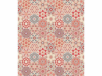 Autocolant perete imitaţie faianţă decorativă colorată, Folina Lavia, material rezistent la apă, rolă de 67x200 cm