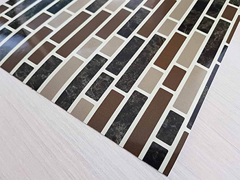 Autocolant faianţă Merina, Folina, decorațiune de culoare maro, rolă autocolant 67x200 cm autocolant-faianta-maro-merina-2135