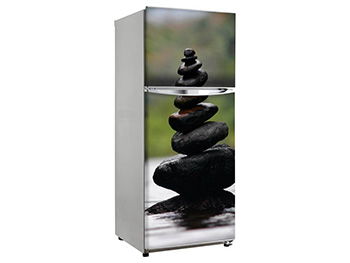 Autocolant frigider Zen, autoadeziv, rolă de  200x67 cm