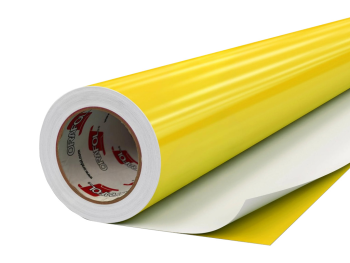 Autocolant galben lucios Oracal Intermediate Cal, Signal Yellow 651G019, lățime 126 cm