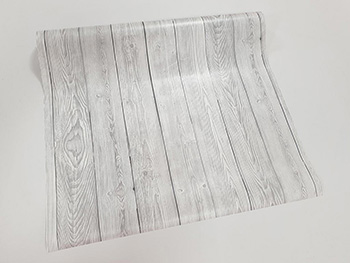 Autocolant mobilă Shabby Wood, d-c-fix, imitaţie lemn gri, rola de 67 cm x 5 metri, cu racletă şi cutter