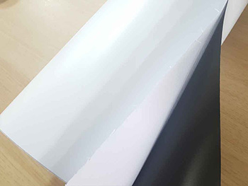 Autocolant magnetic FerroPrint, Aslan FF450, alb, autoadeziv, lățime 100 cm autocolant-magnetic-alb--5557