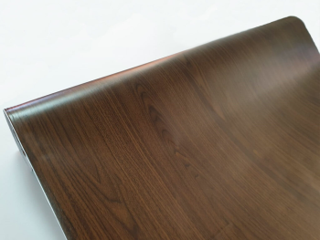 Autocolant mobilă lemn nuc, maro mat, Folina W0125, rolă de 60x250 cm