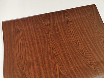 Autocolant mobilă Oak Rustik, d-c-fix, imitaţie lemn maro, rola de 90 cm x 5 metri, cu racletă şi cutter