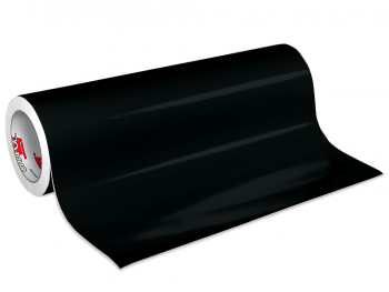 Autocolant negru lucios Oracal Economy Cal, Black 641G070, rolă 63x300 cm