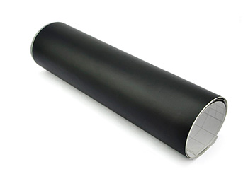 Autocolant negru mat, Folina, 120 cm lăţime