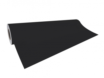 Autocolant negru mat, Kointec, 100 cm lăţime, racletă inclusă