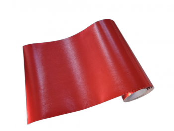 Autocolant roşu cărămiziu cu efect metalic mat brushed, pentru cutter plotter, rolă de 30x200 cm autocolant-rosu-caramiziu-cu-efect-metalic-brushed-folina-6486