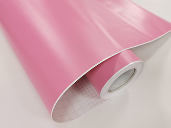 Autocolant roz mat, Folina, rolă de152x250 cm 