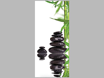 Autocolant uşă Bambus zen, Folina, model multicolor, dimensiune autocolant 92x205 cm autocolant-usa-bambus-zen-1-3934