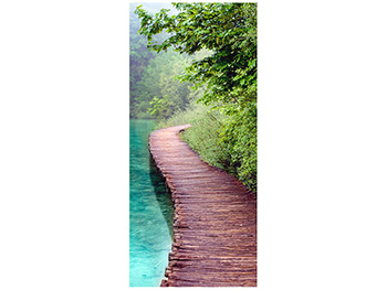 Autocolant uşă Ponton, Folina, model cu peisaj, dimensiune autocolant 92x205 cm autocolant-usa-ponton-1-7320