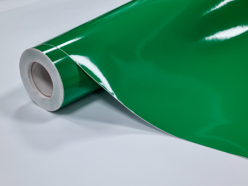Autocolant verde lucios, Aslan 11422K, 122 cm lățime