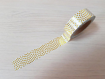Bandă adezivă Washi Tape dots design