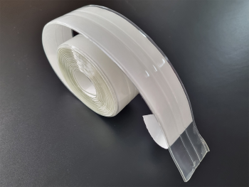 Set 2 role bandă autoadezivă etanşare cadă sau chiuvetă, transparentă, Folina ETF11, 3,5 cm x 3,3 metri