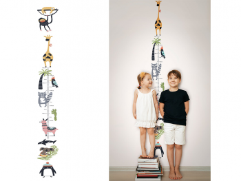 Bordură decorativă cameră copii, cu gradaţie metru, Marburg Little Adventures 45878, 17x270 cm
