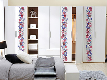 Bordură decorativă autoadezivă, Folina, model floral în nuanţe de roşu şi albastru, 30x200 cm bordura-decorativa-autoadeziva-model-floral-in-nuante-de-rosu-si-albastru-30-200-cm-9390